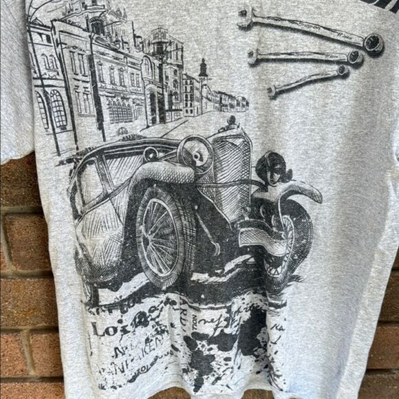 Snap On Gray Classic Car Graphic Tee - Picture 5 of 6